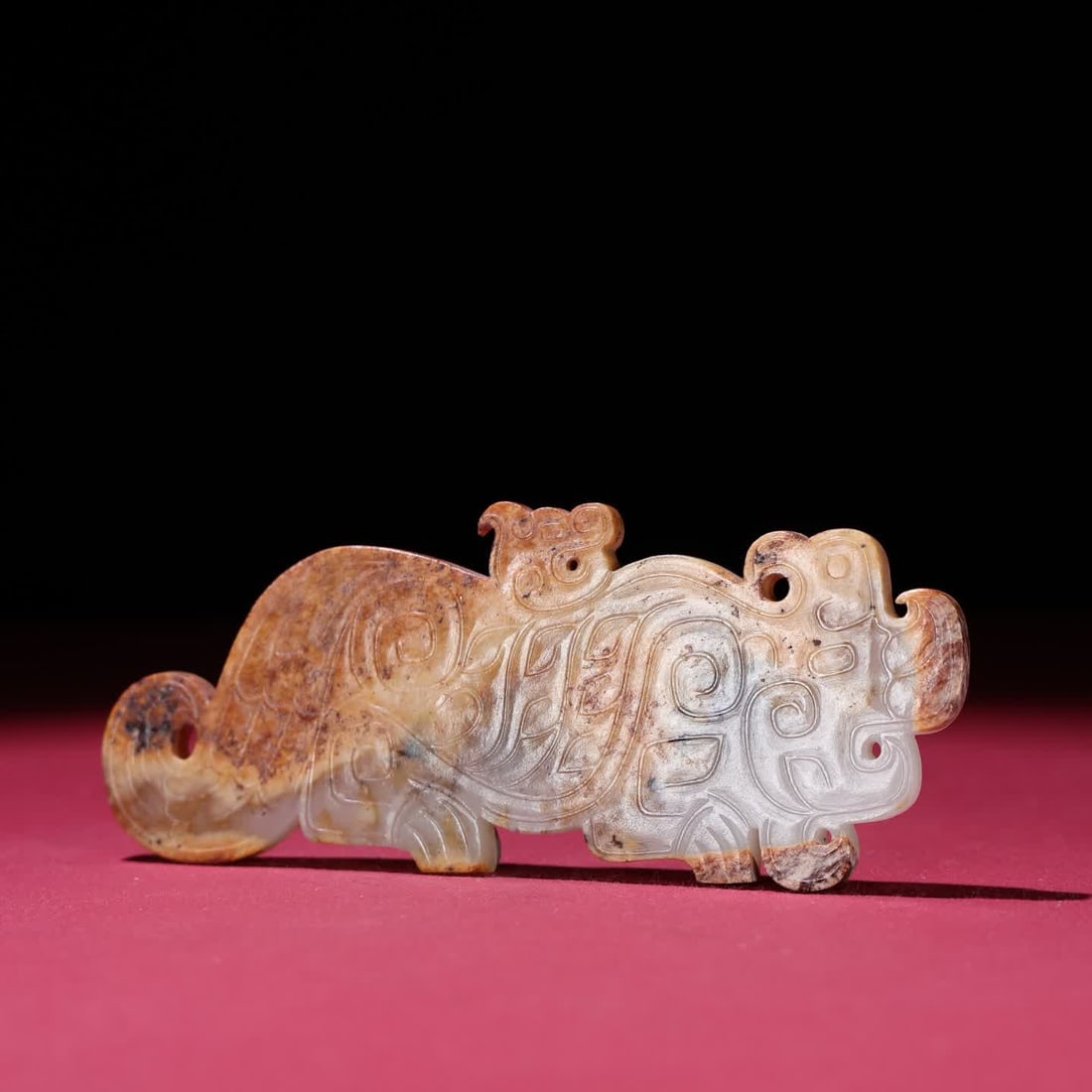 A Han Dynasty jade tiger - 5