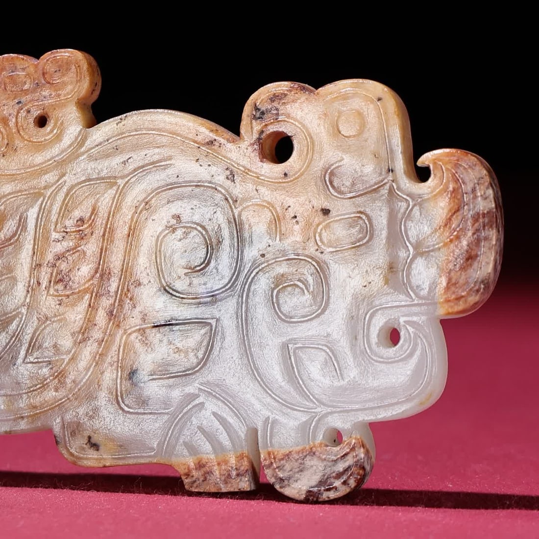 A Han Dynasty jade tiger - 7
