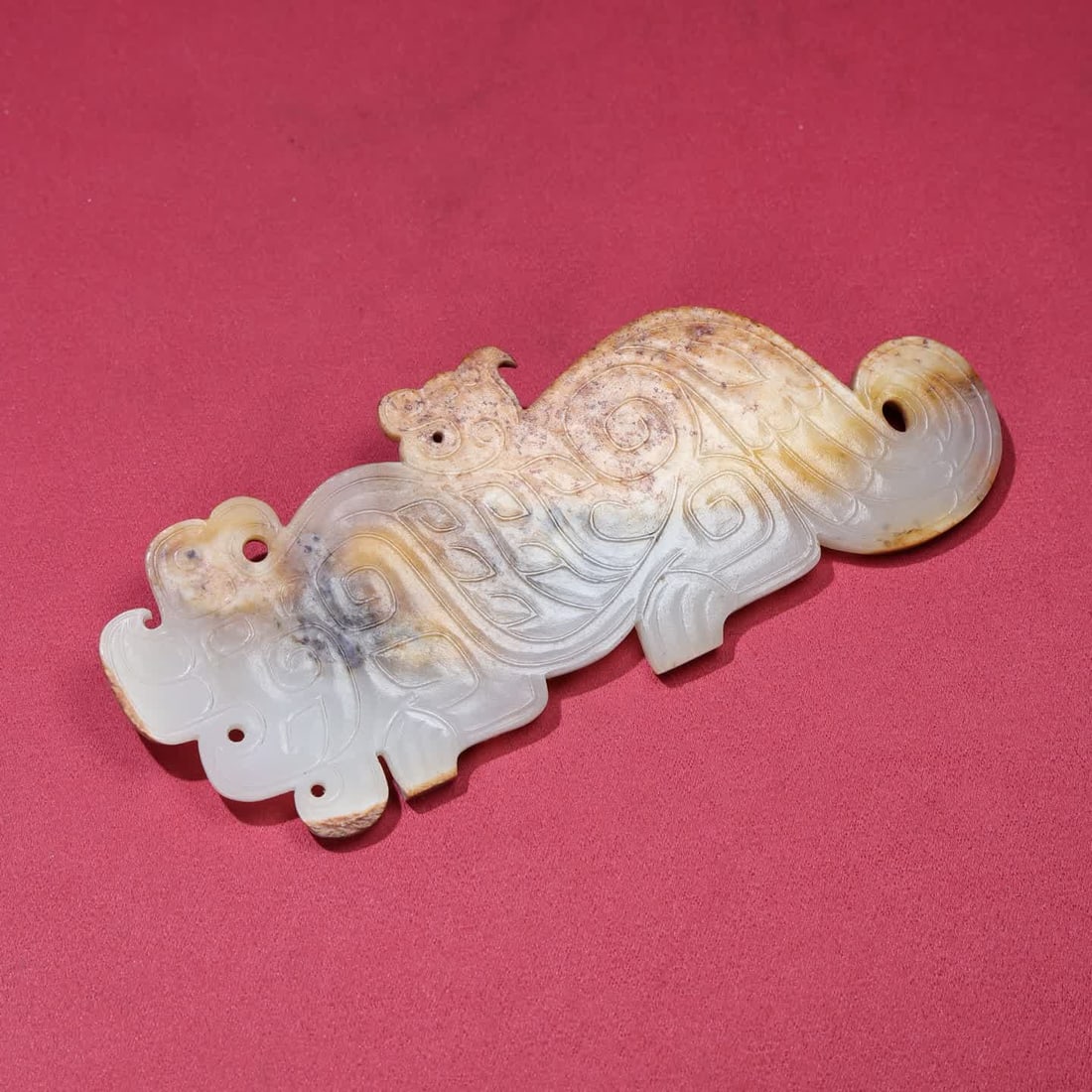 A Han Dynasty jade tiger - 8