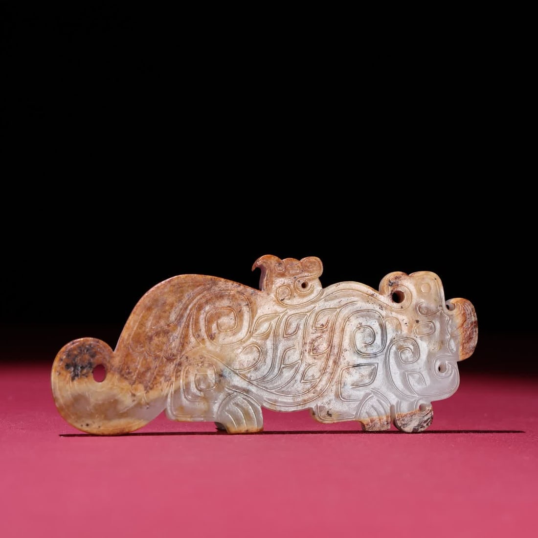A Han Dynasty jade tiger - 9