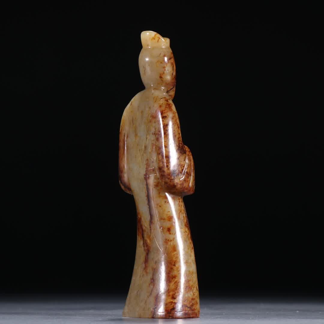 A Hetian jade ornament - 5