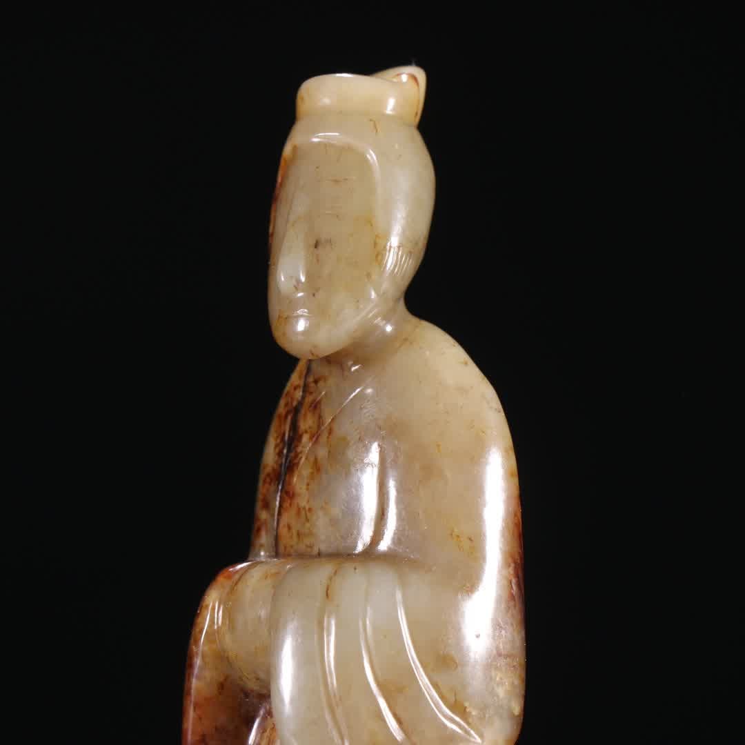 A Hetian jade ornament - 8