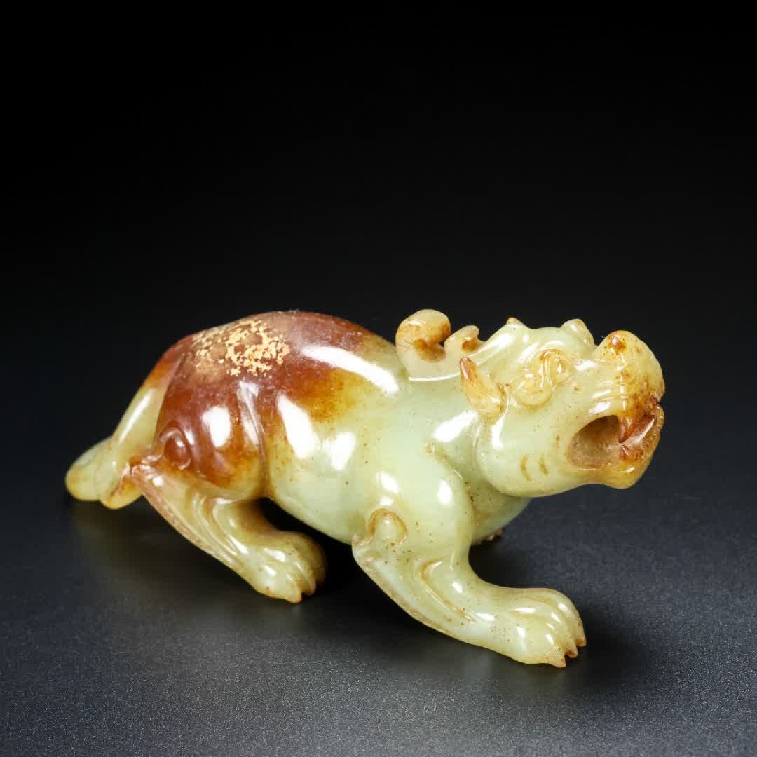 A Han Dynasty jade beast - 7
