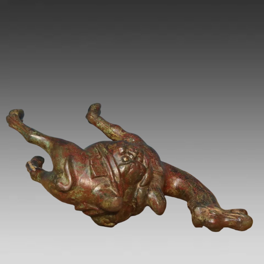 A bronze bag camel - 7