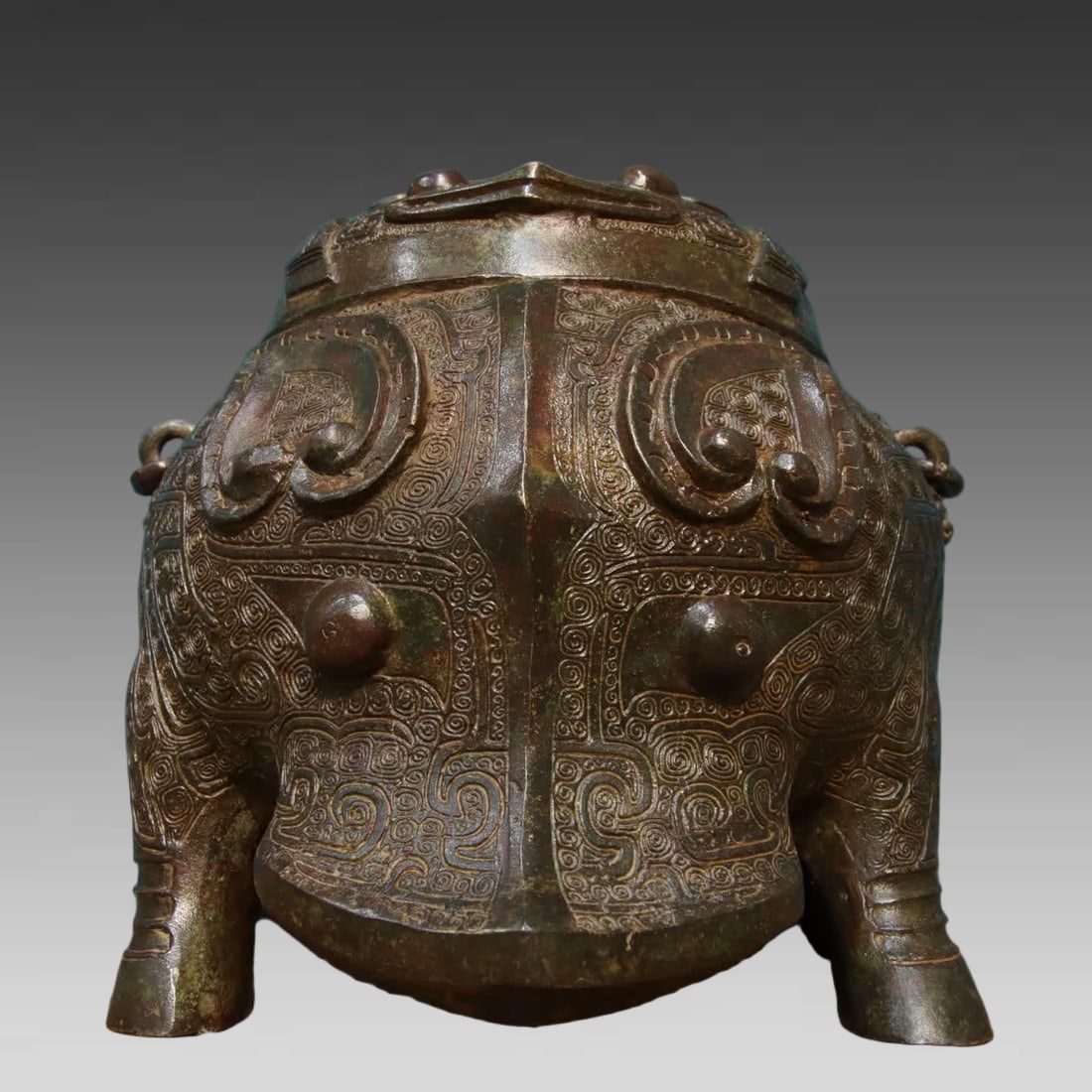 A bronze pig beam - 2