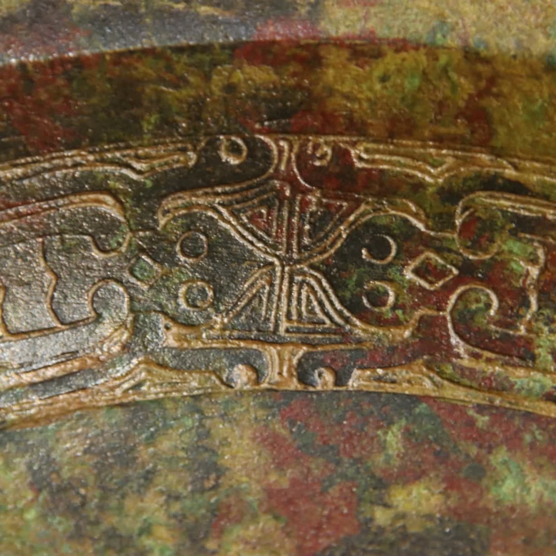 A bronze bear foot disc - 4