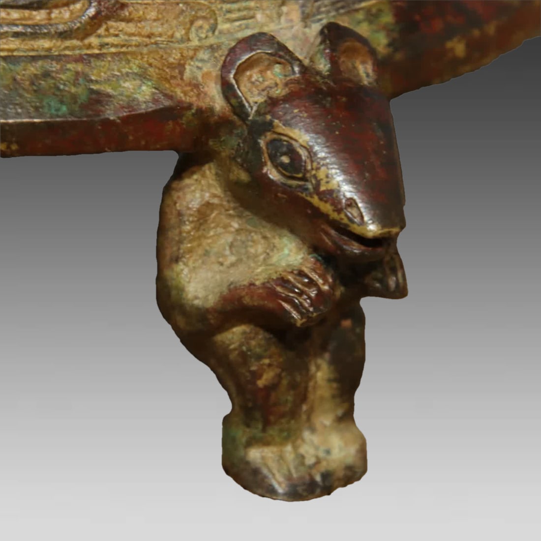 A bronze bear foot disc - 6