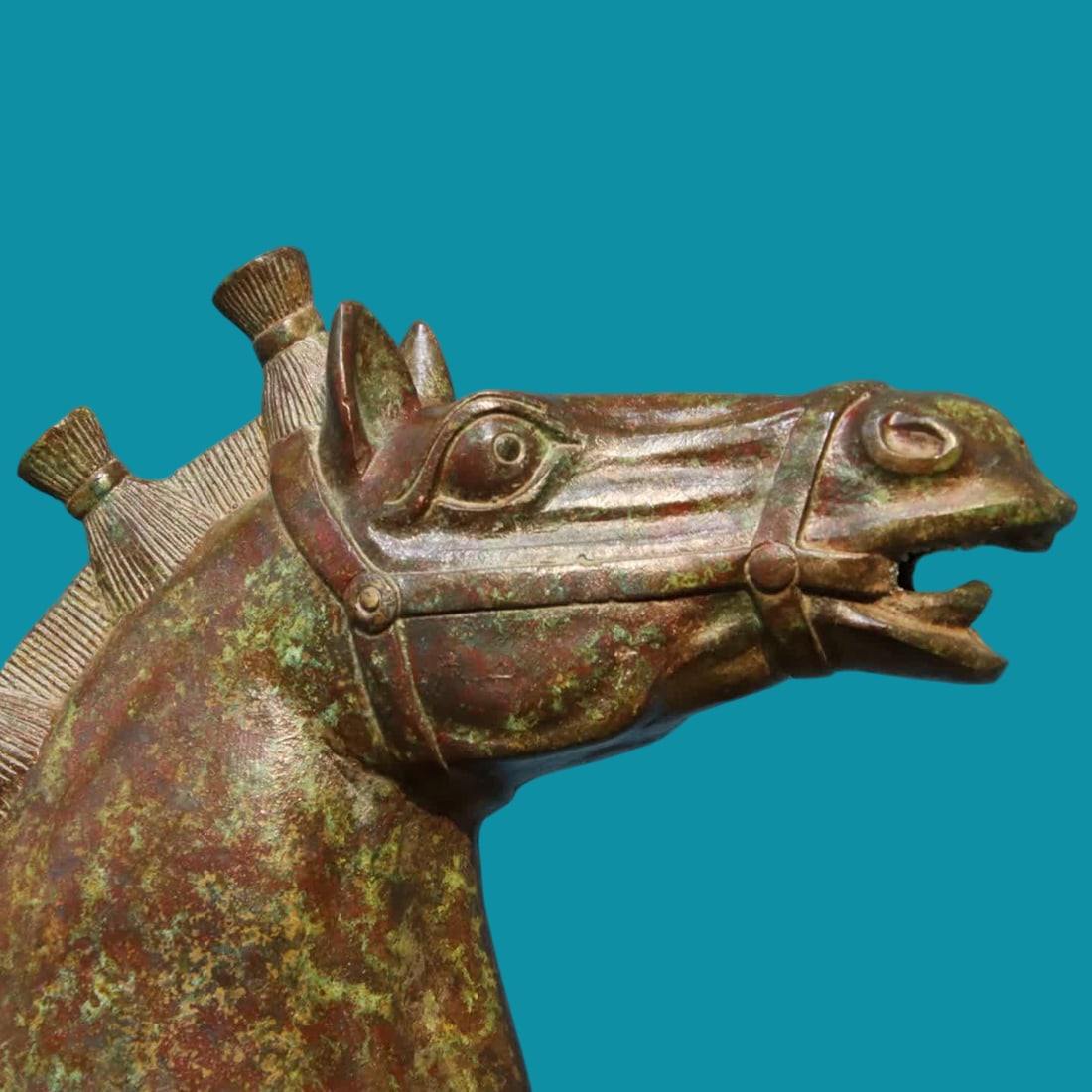 A bronze horse - 6