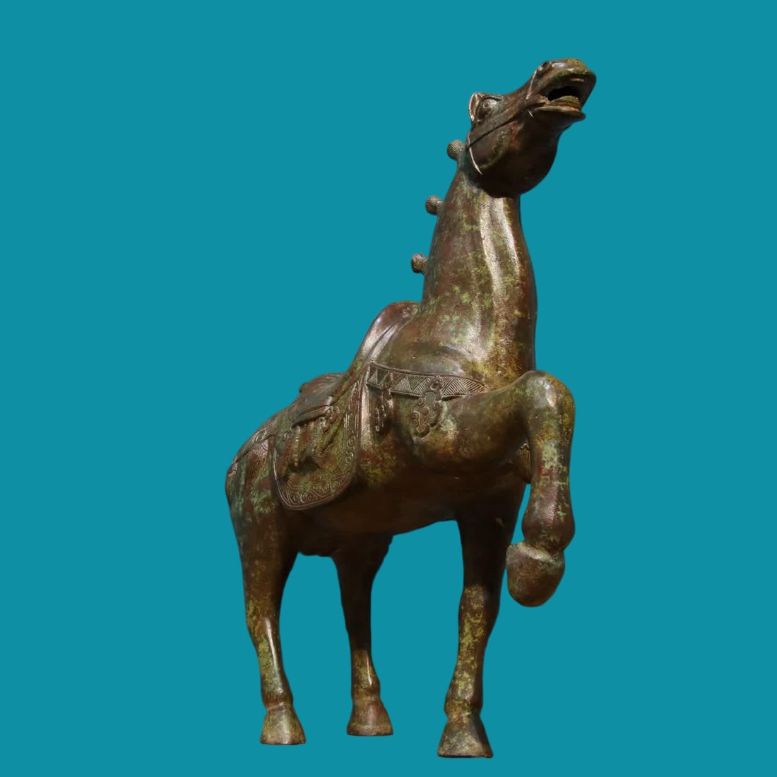 A bronze horse - 8