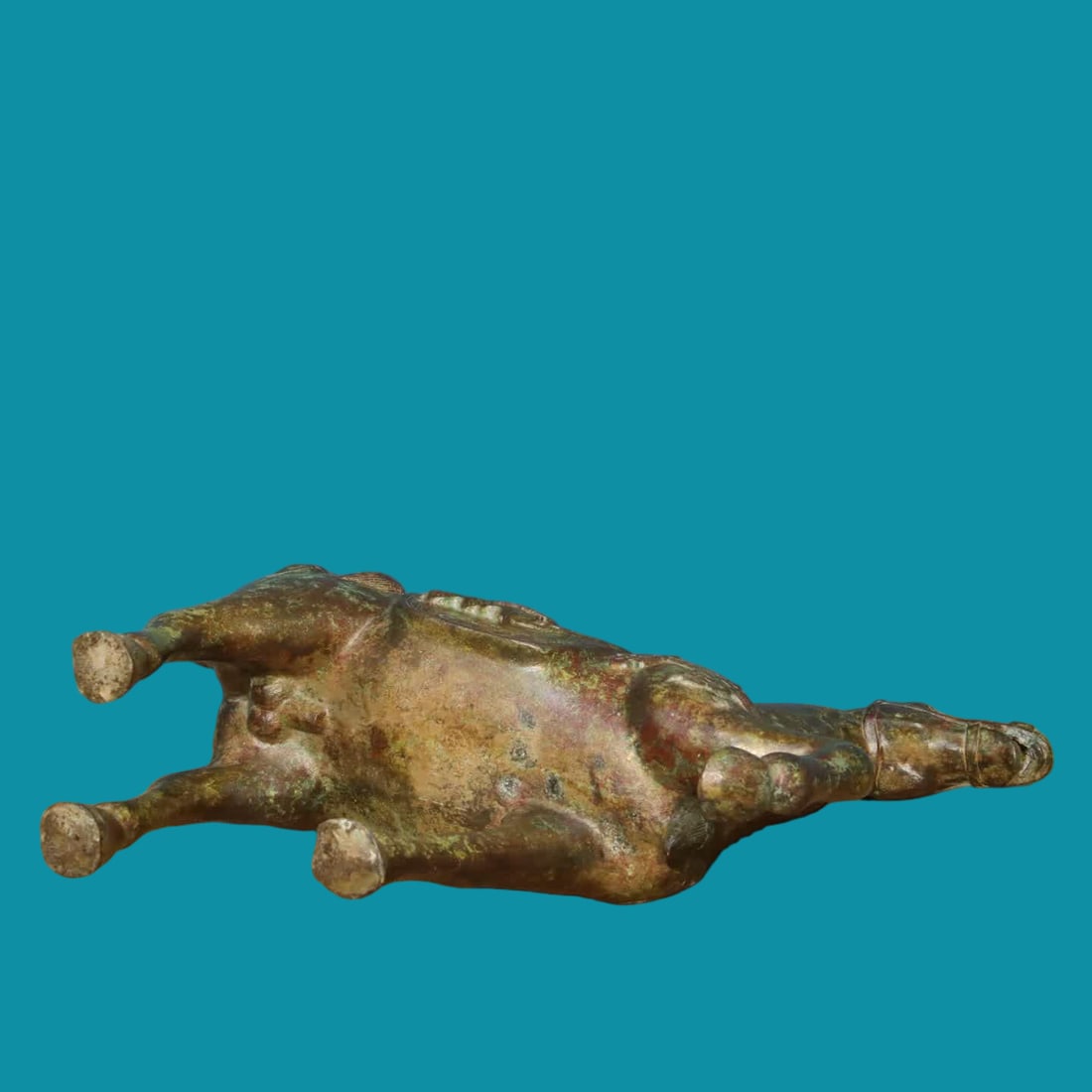 A bronze horse - 9