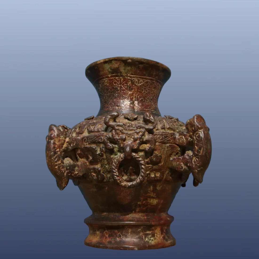 A bronze jar - 2