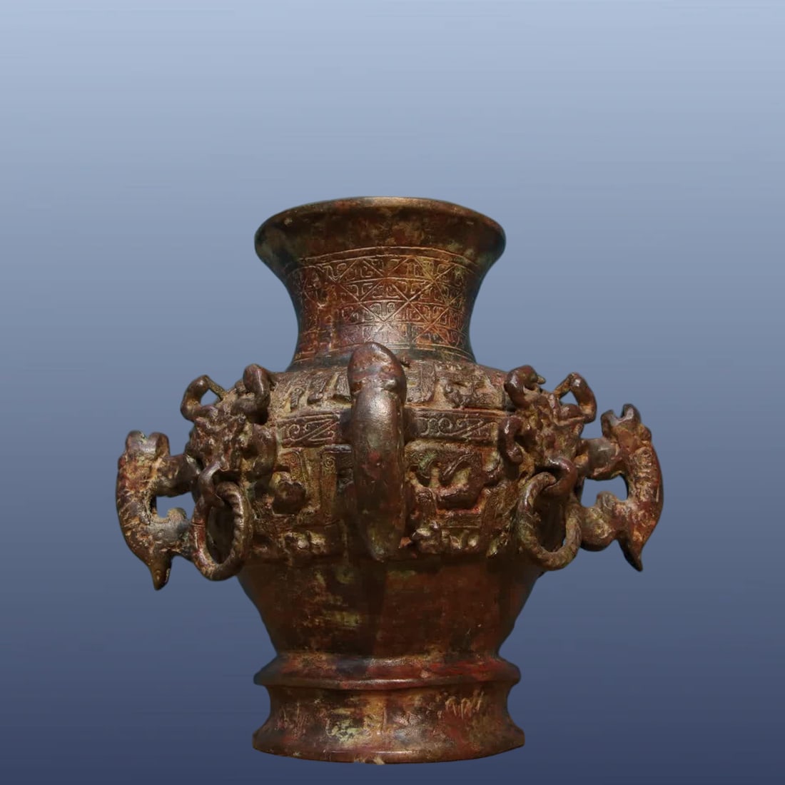 A bronze jar - 3