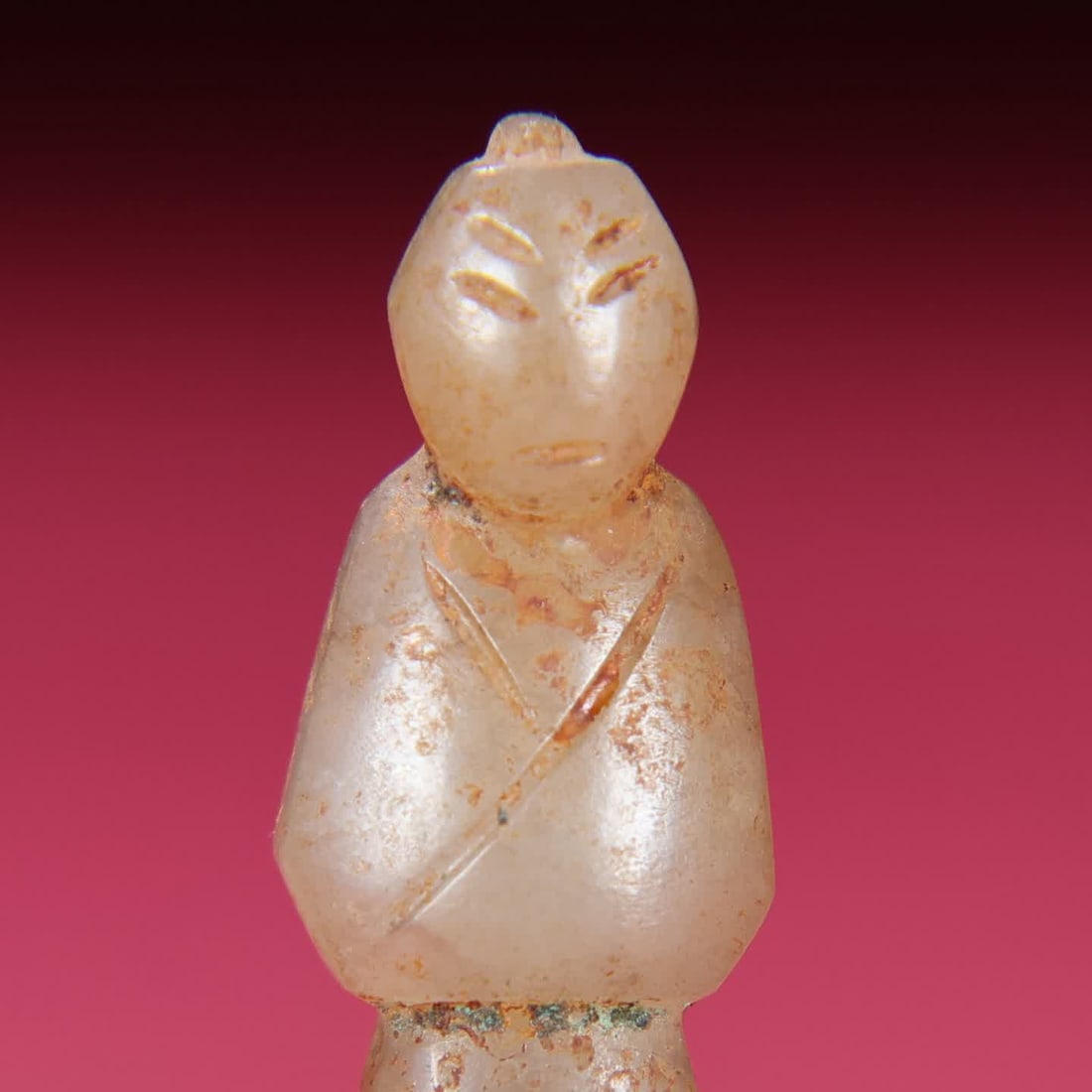 A Han Dynasty jade man - 2