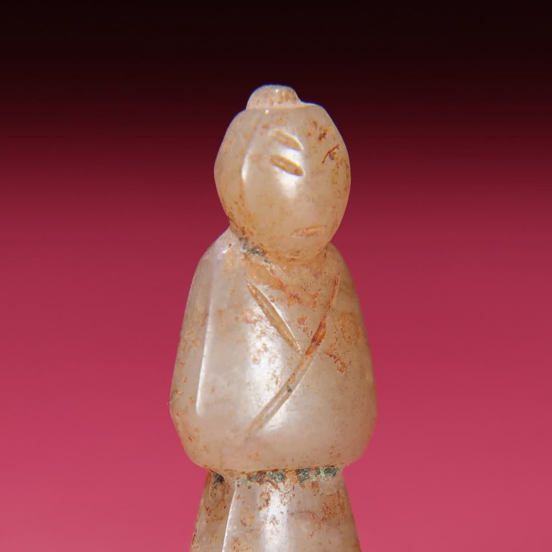 A Han Dynasty jade man - 4