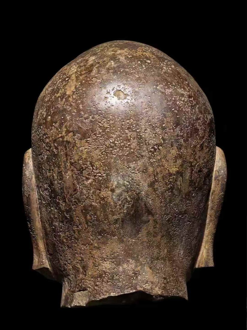 A Tang bluestone Arhat head - 7