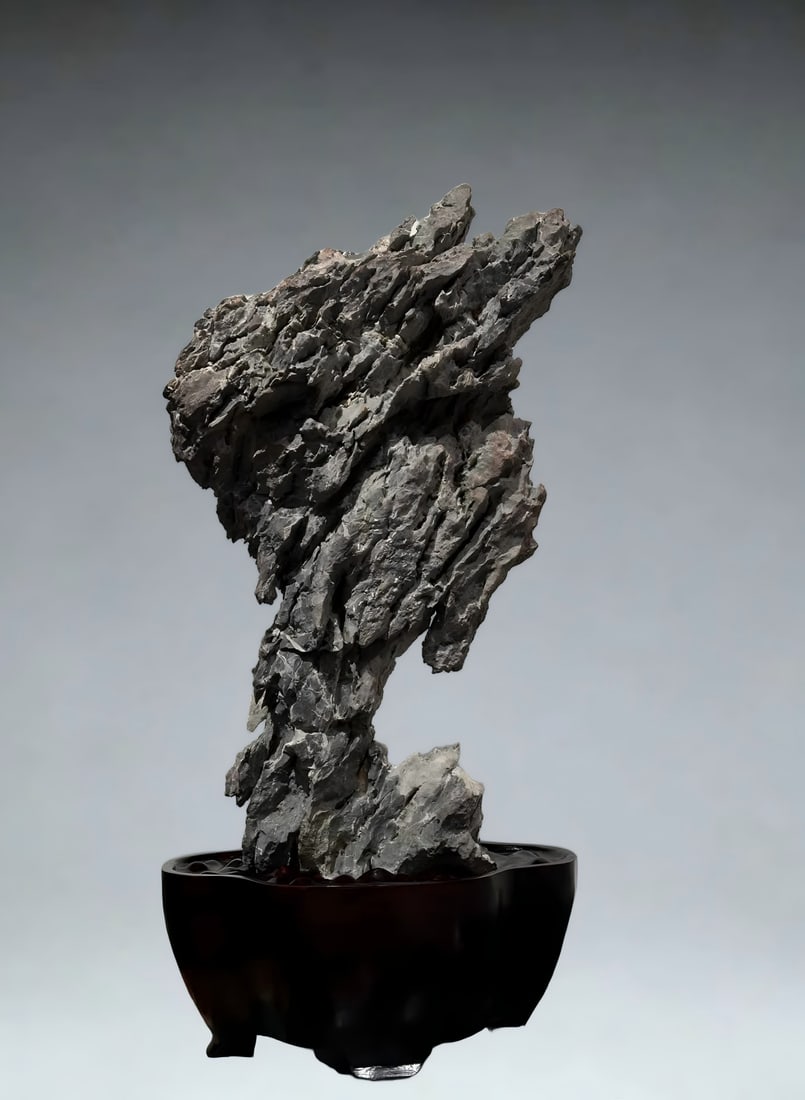 A Qing Dynasty Yingshi Shanzi study ornament: Qing Dynasty Yingshi Shanzi study ornament SIZE: H:49cm W:24cm T:18cm (The Dimensions Of All Batches Are Manually Measured.If You Need More Detailed Information, Please Contact Our Customer Service Be