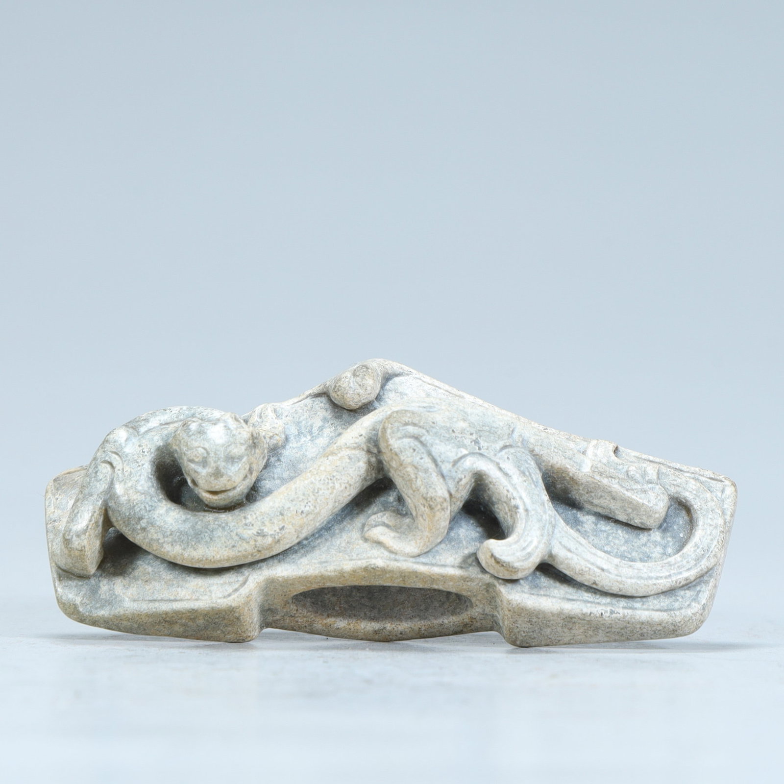 A Han Dynasty jade sword grid (1 of 9)