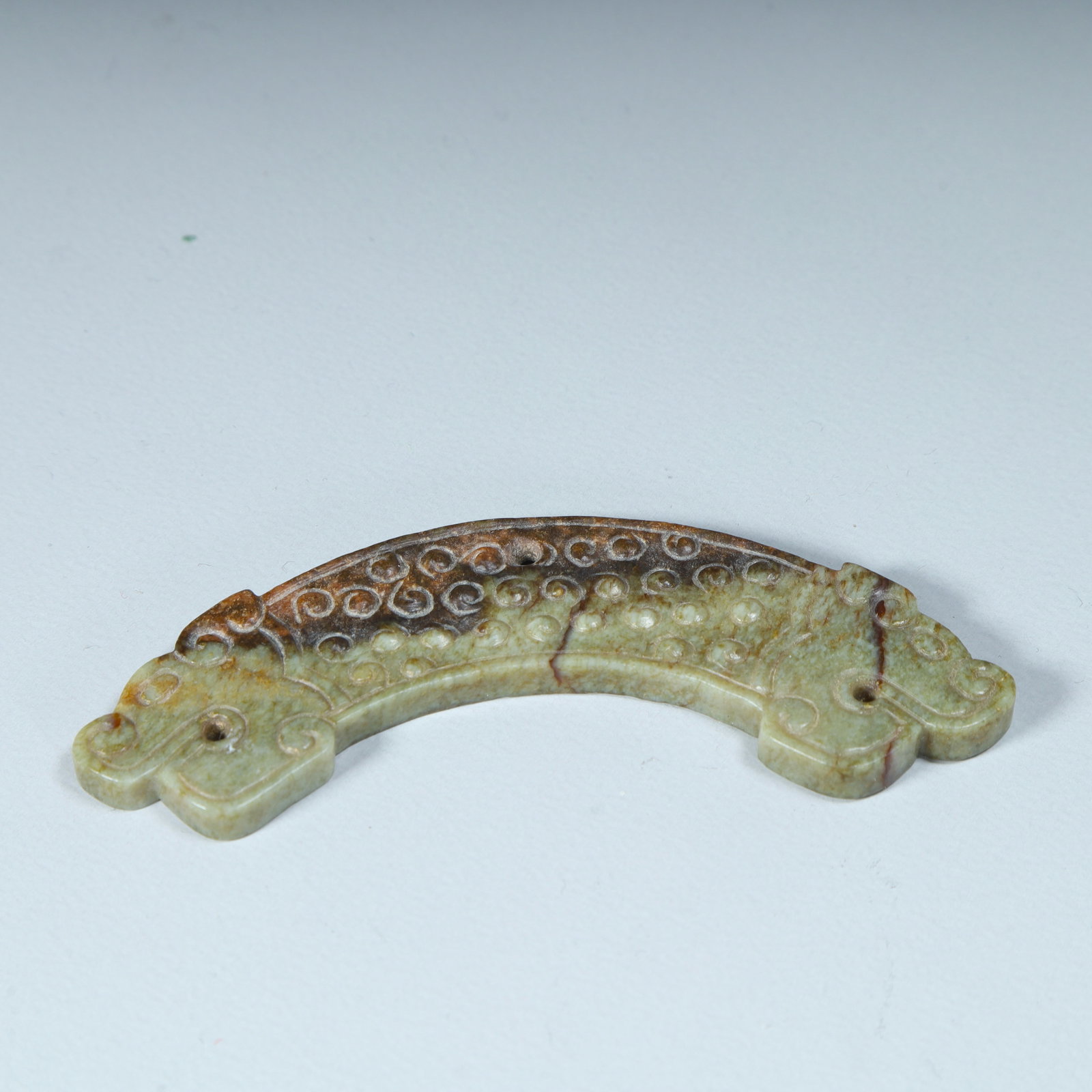 An ancient jade dragon pattern jade jade - 6