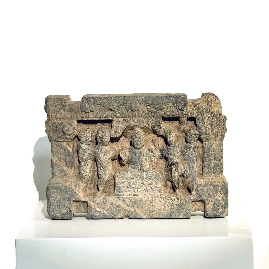 A Gandhara stone carving of schist from the 2nd to 5th centuries (1 of 7)