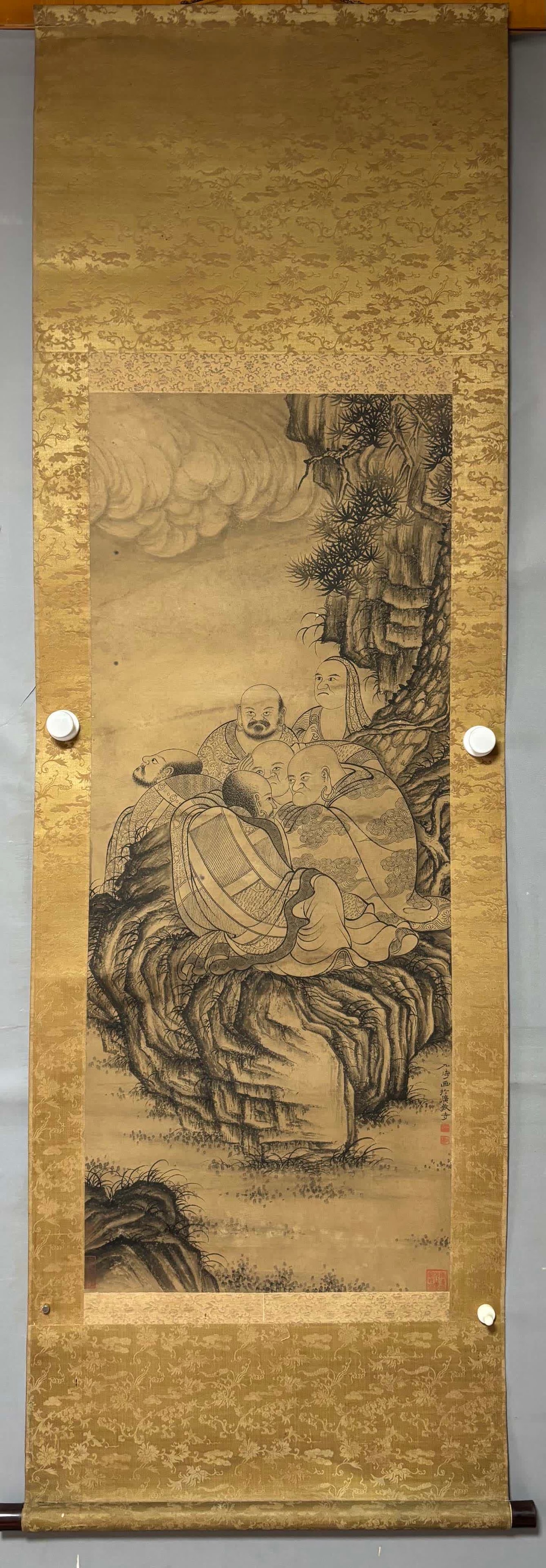 One is Shi Tao's landscape painting (1 of 10)