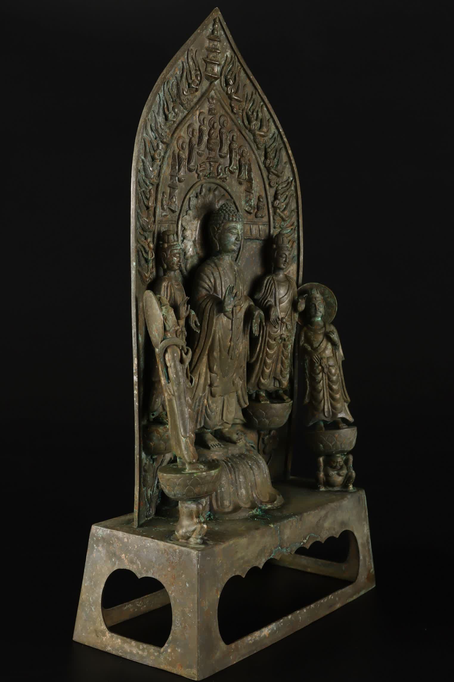 A Northern Wei Buddhist statue ornament - 3