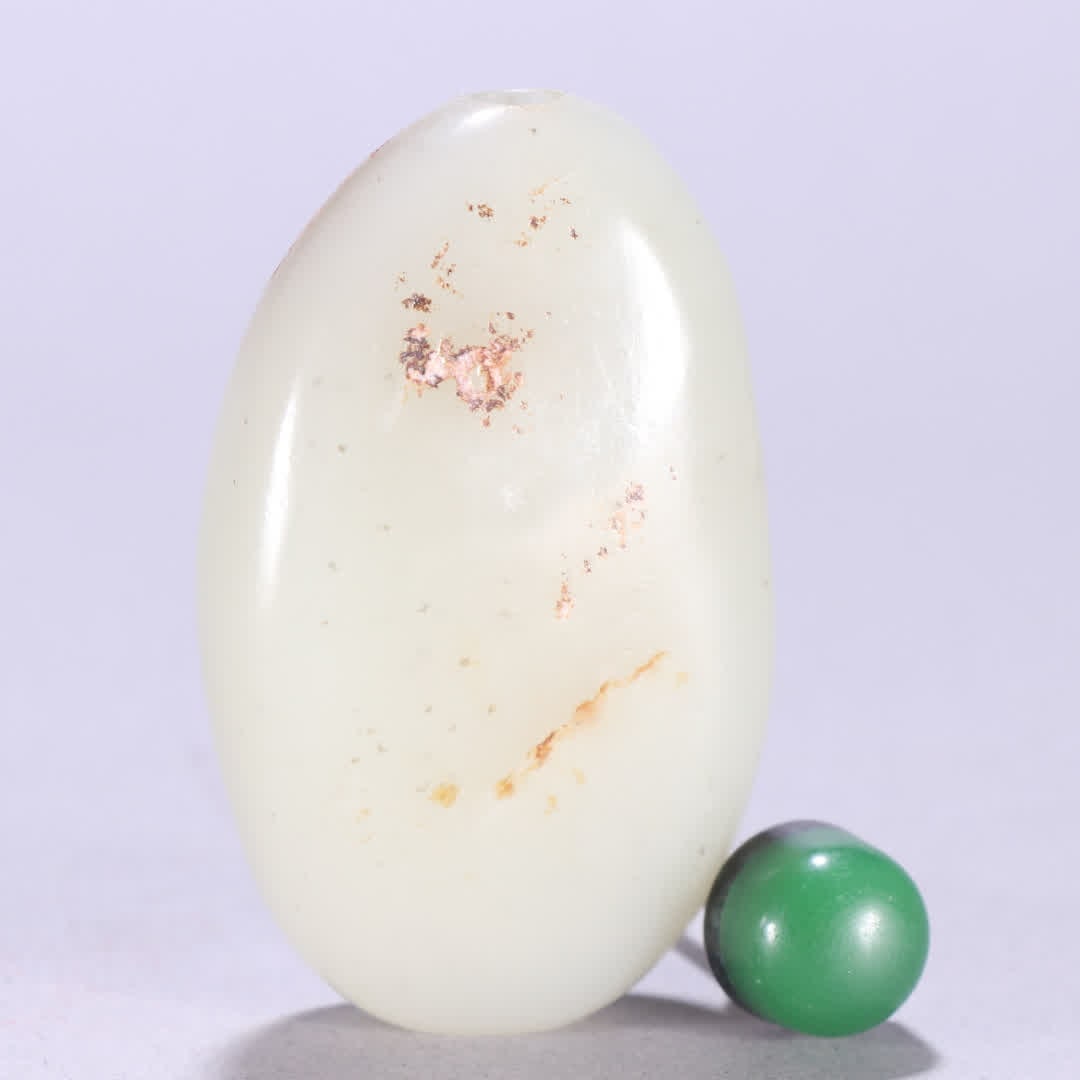 A Hetian jade snuff bottle - 3