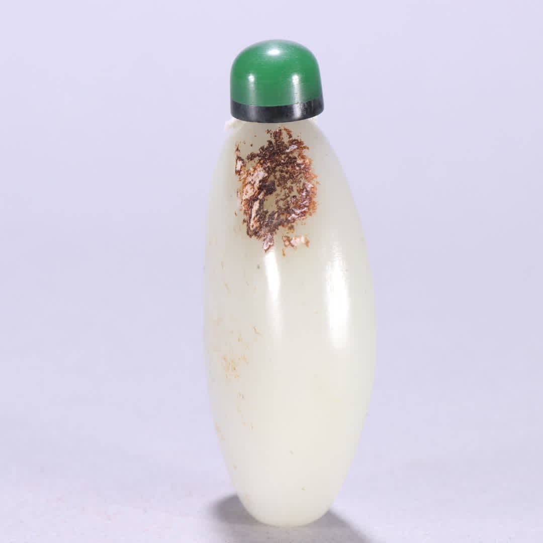 A Hetian jade snuff bottle - 7