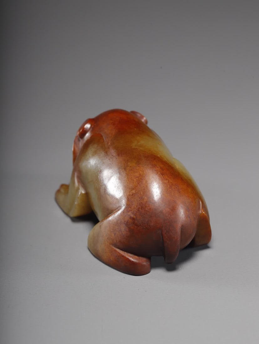 One Hetian jade bear - 4