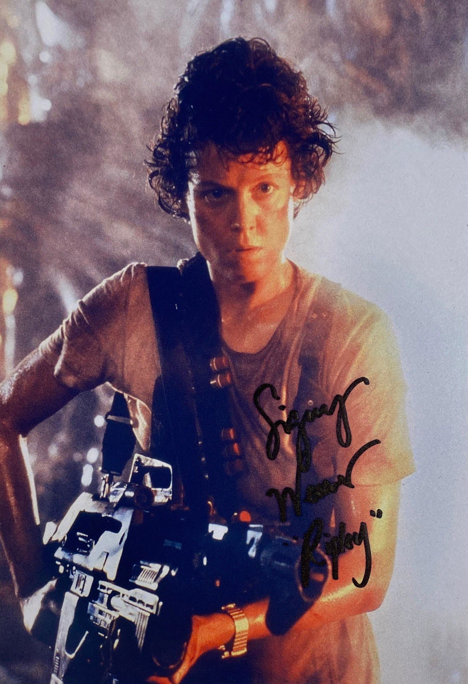 Autograph Signed Alien Photo (1 of 1)