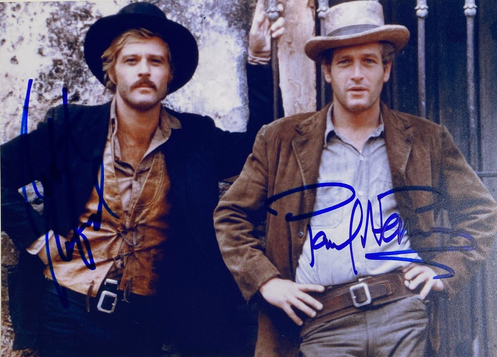 Autograph Signed Butch Cassidy Sundance Kid Photo (1 of 1)