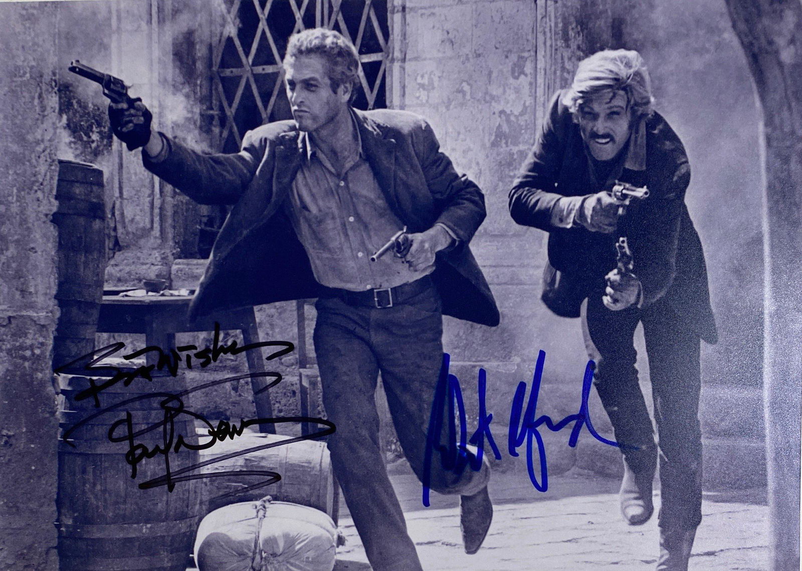 Autograph Signed Butch Cassidy Sundance Kid Photo (1 of 1)