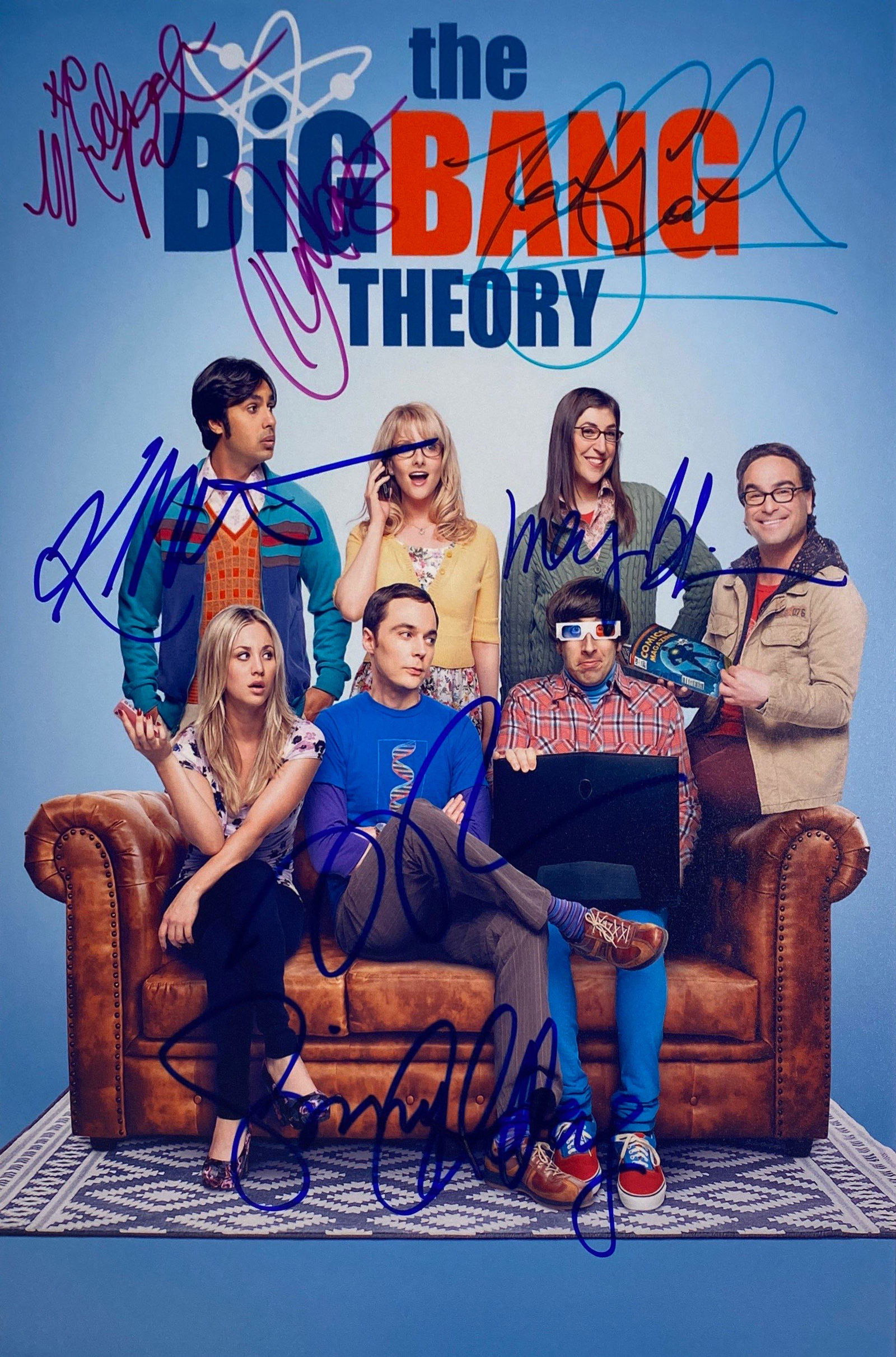 Autograph Signed Big Bang Theory Photo (1 of 1)