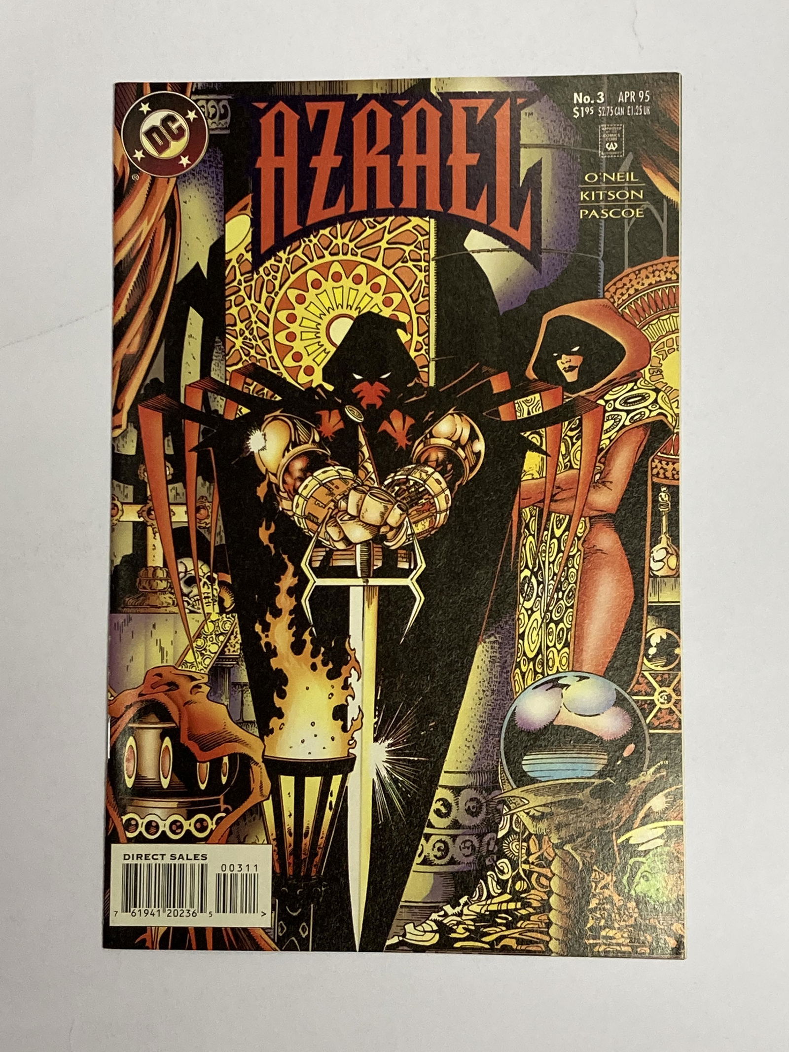 DC Azrael 3 Vintage Comic Book (1 of 1)