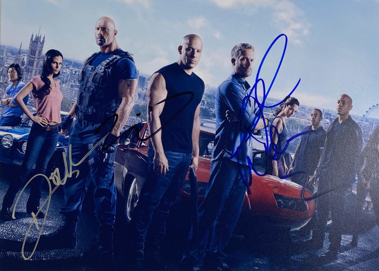 Autograph Signed Fast and Furious Photo (1 of 1)