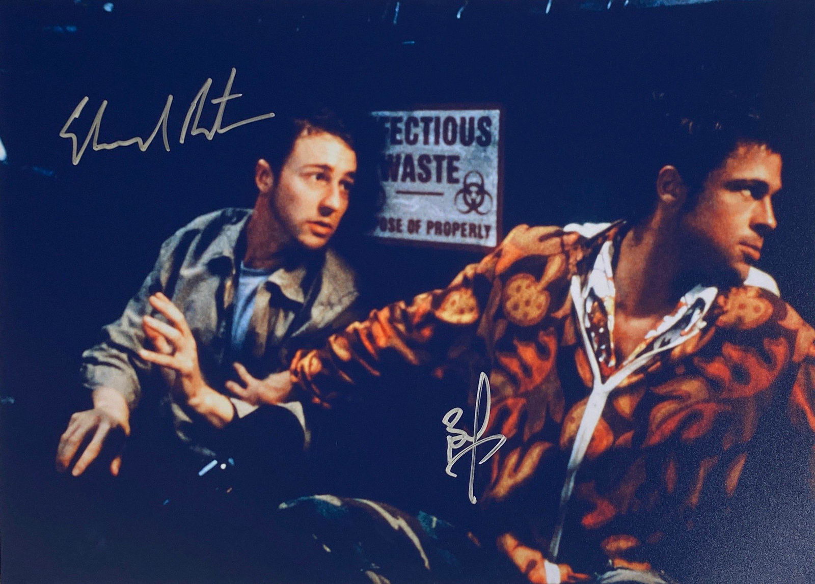 Autograph Signed Fight Club Photo (1 of 1)