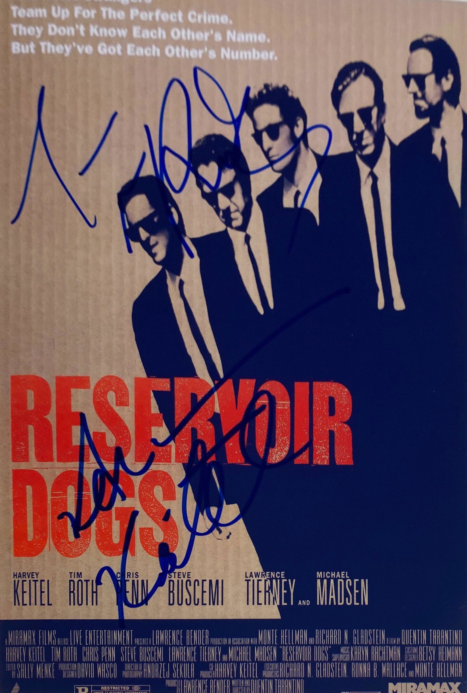Autograph Signed Reservoir Dogs Photo (1 of 1)