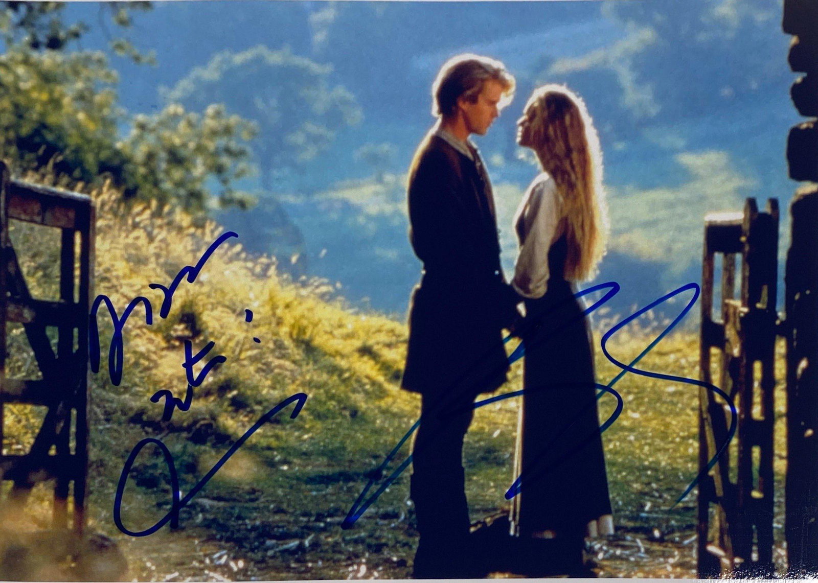 Autograph Signed Princess Bride Photo: Autograph Name(s): Cary Elwes, Robin Wright8 x 10 Genuie Autographed Photo Excellent Condition and Certified Please read our terms before placing bids.