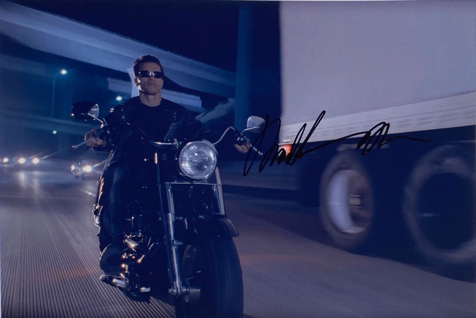Autograph Signed Terminator Photo (1 of 1)