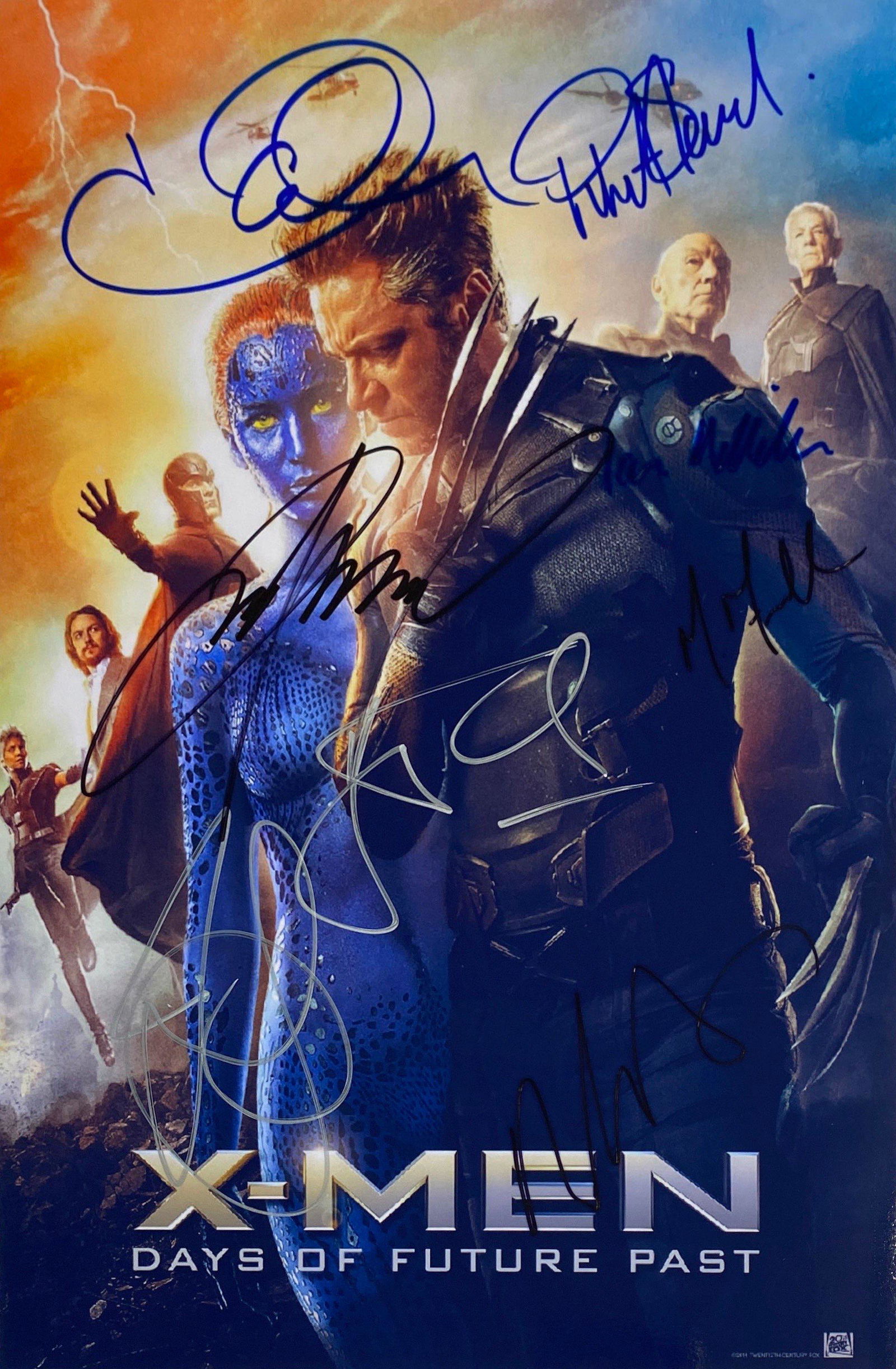 Autograph Signed Days of Future Past Photo (1 of 1)