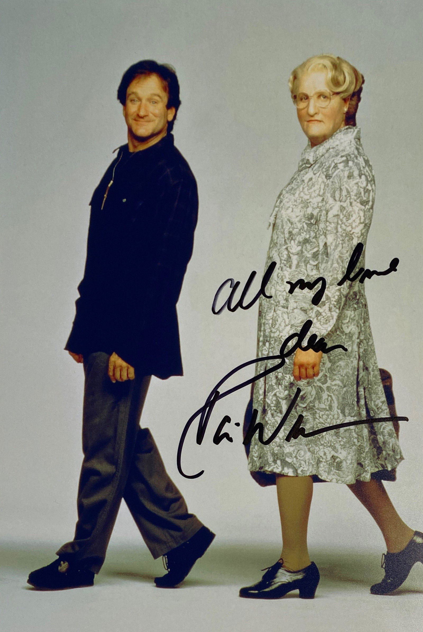 Autograph Signed Robin Williams Photo (1 of 1)