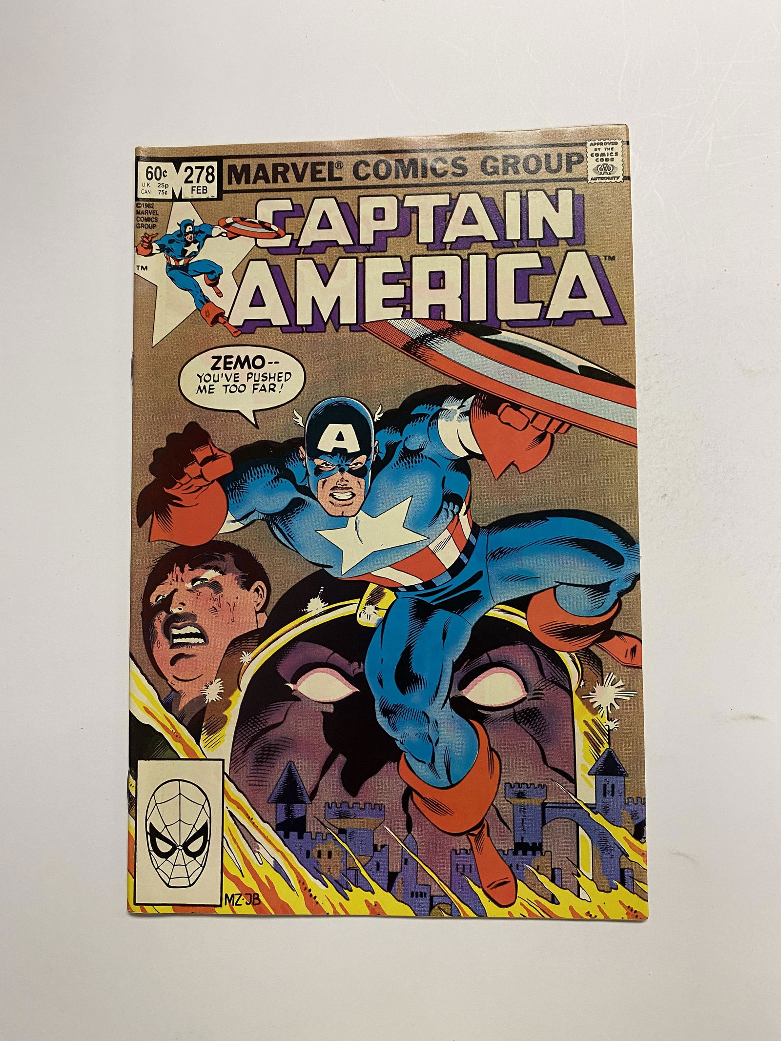 Captain America 278 Vintge Comic Book (1 of 1)