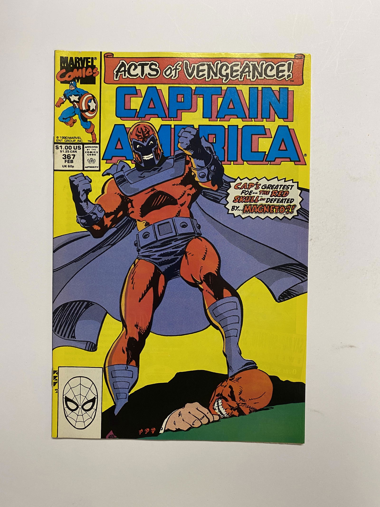 Captain America 367 Vintge Comic Book (1 of 1)