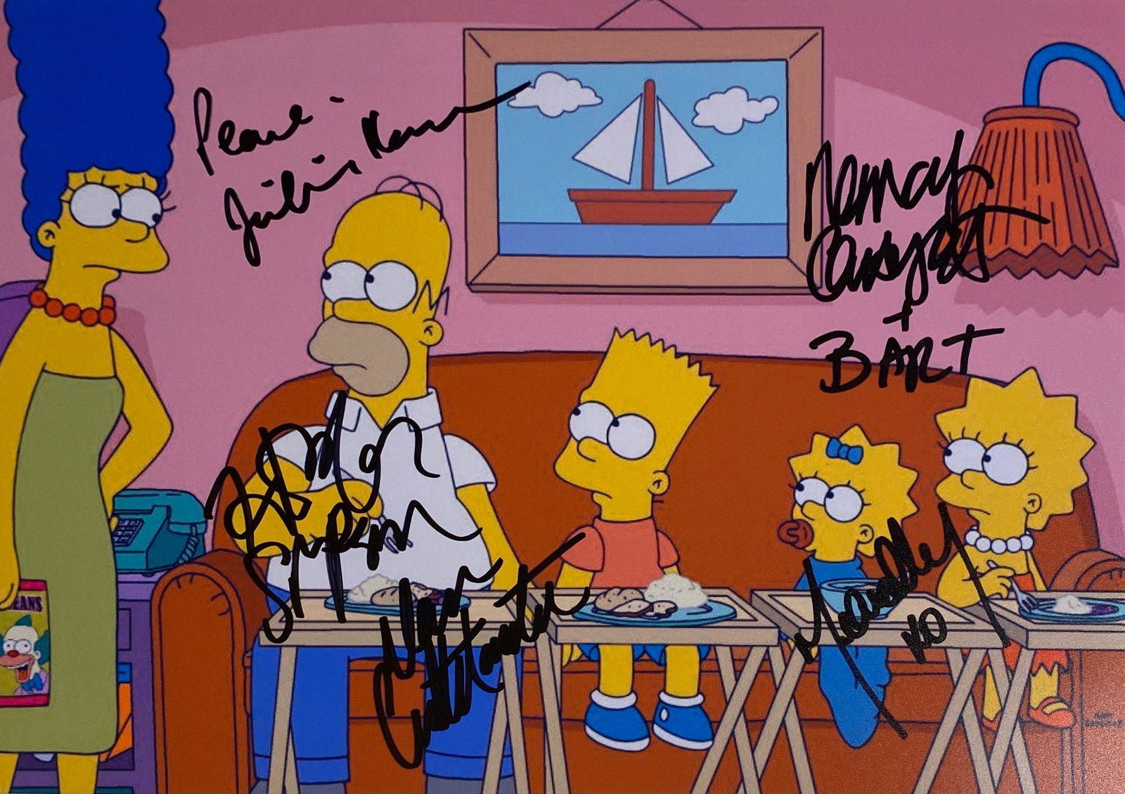 Autograph Signed Simpsons Photo (1 of 1)