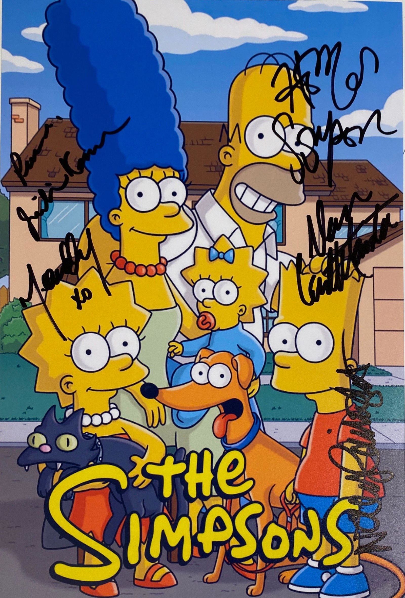 Nancy Cartwright Bart Simpson Autographed