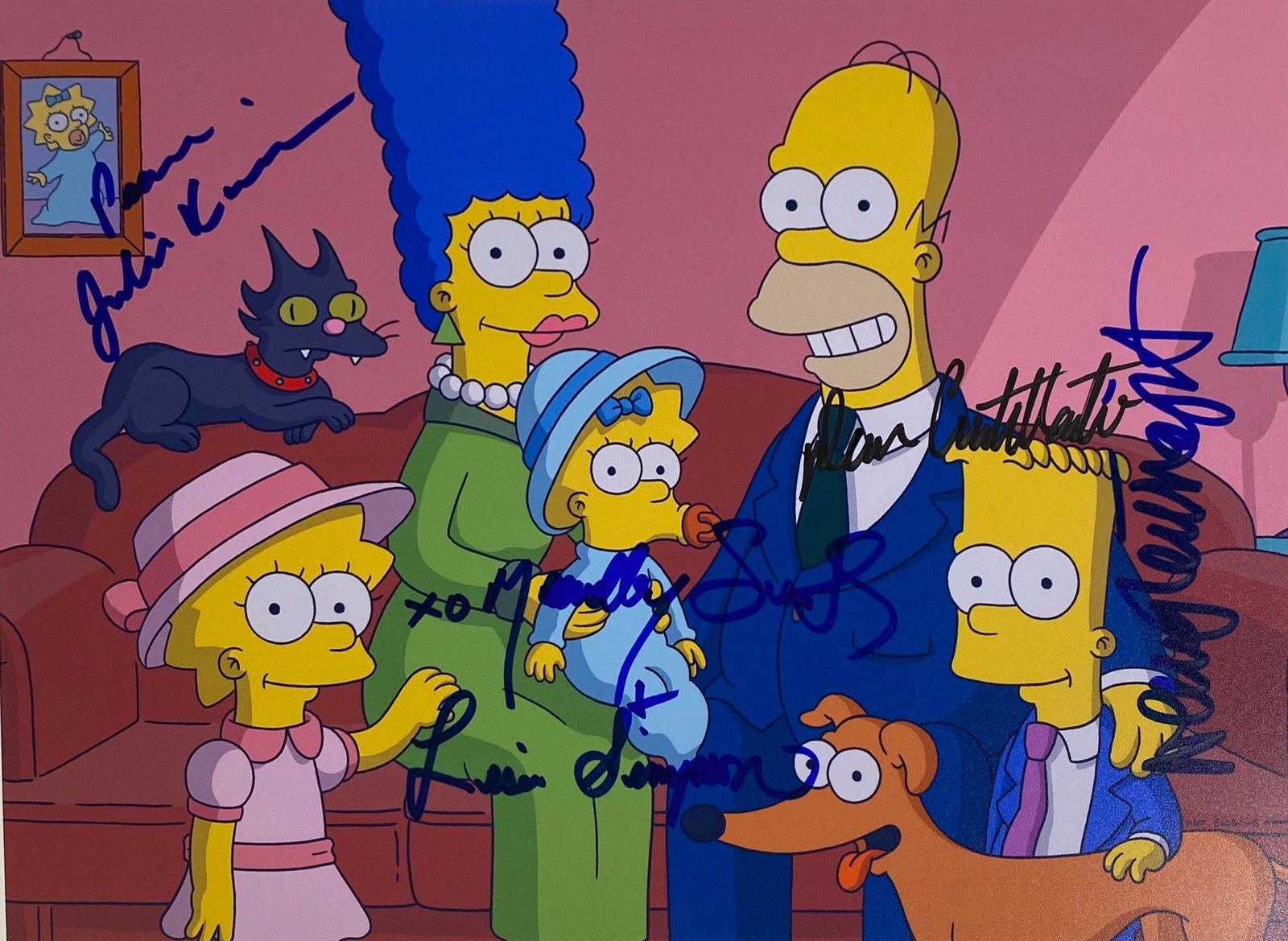 Autograph Signed Simpsons Photo (1 of 1)
