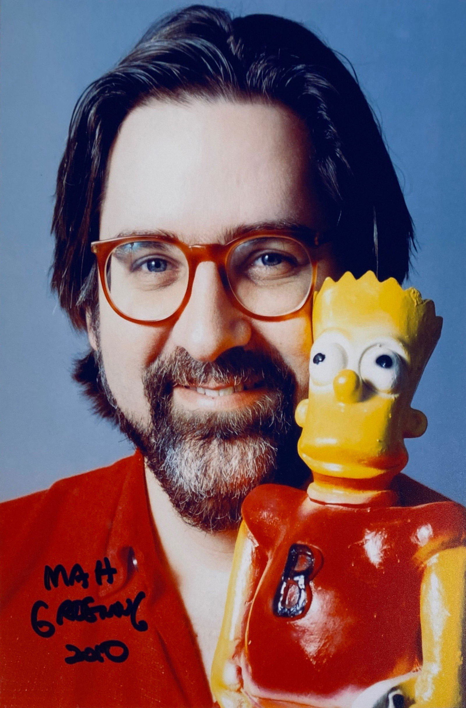 Autograph Signed Matt Groening Photo (1 of 1)