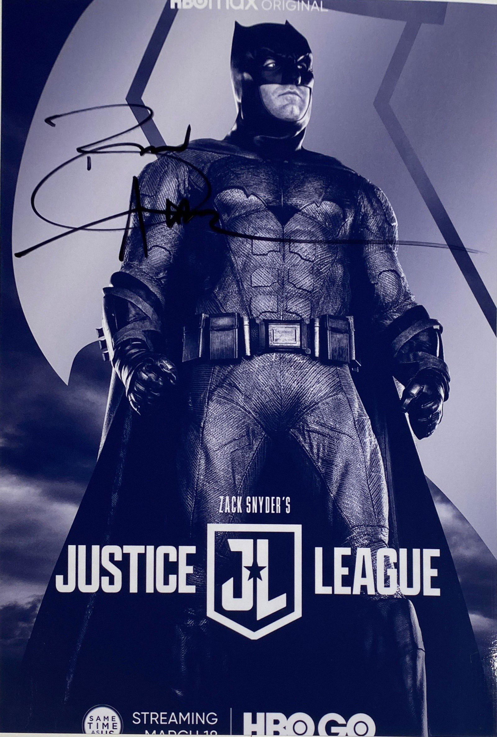 Autograph Signed Justice League Photo (1 of 1)