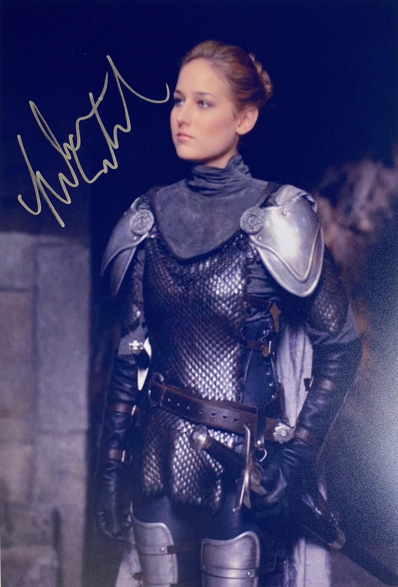 Autograph Signed Joan of Arc Photo: Autograph Name(s): Leelee SobieskiProduct Category: 8 x 10 Genuie Autographed Photo Excellent Condition and Certified We offer combined shipping and ship worldwide.Please read terms and condition rega