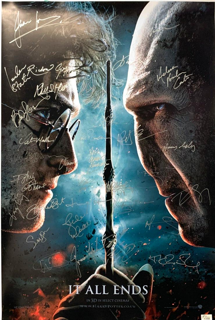 Autograph Harry Potter and The Deathly Hallow Part 2 (1 of 1)