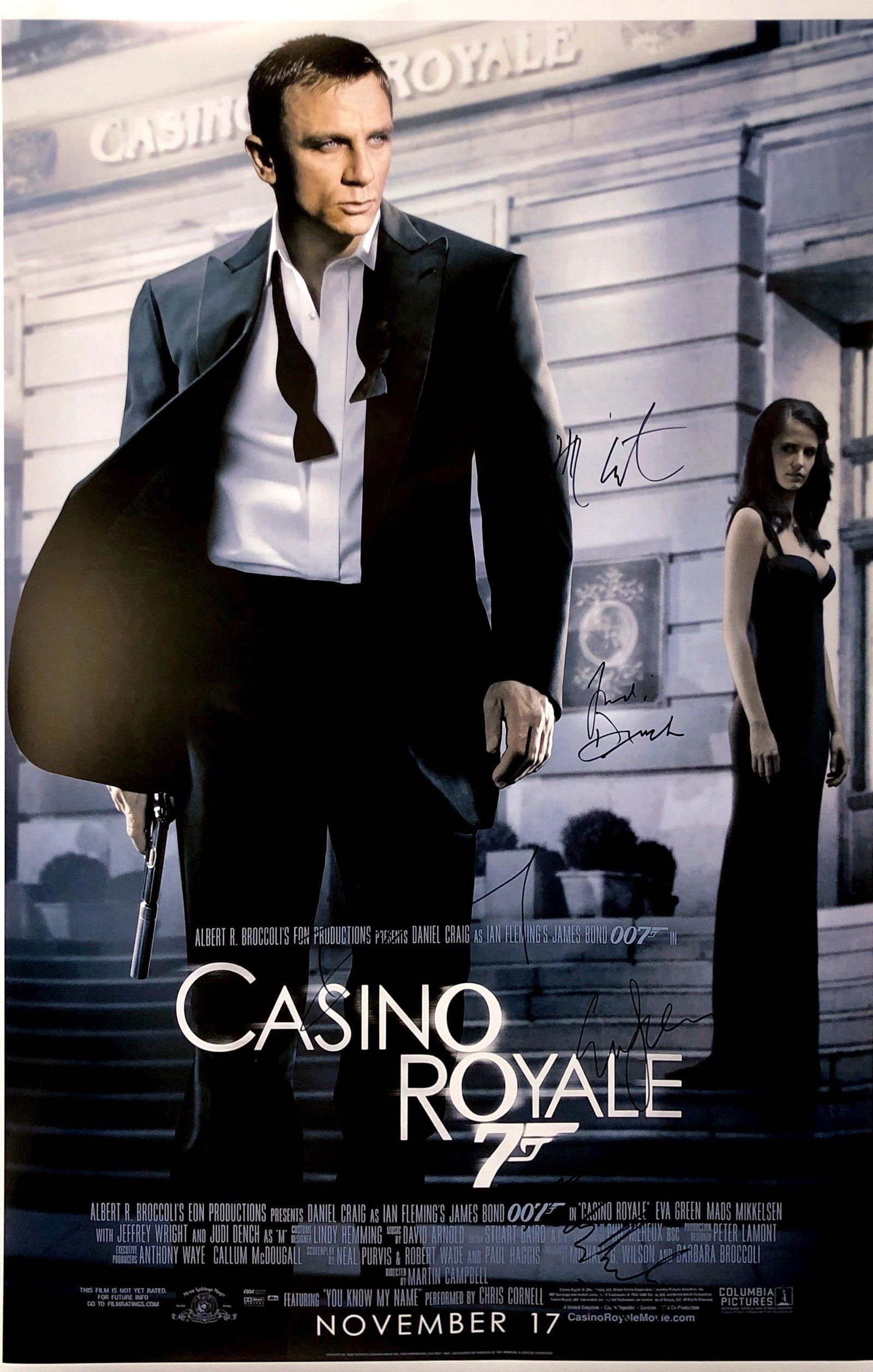 Daniel Craig Autograph James Bond 007 Casino Royale (1 of 1)